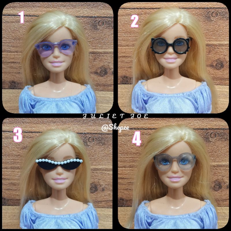 Mainan Kacamata ori boneka berbi barbie bjd pivotal