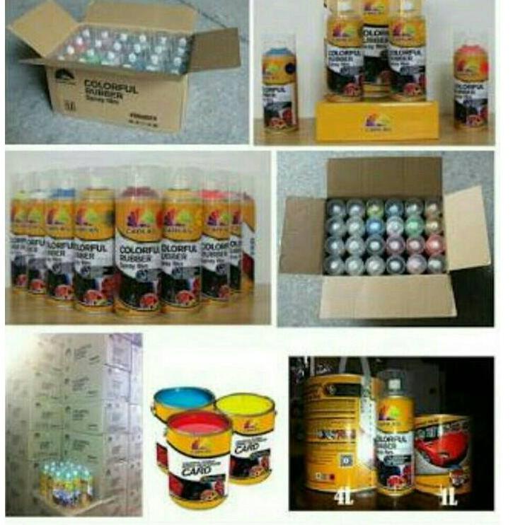 

[KODE 7S8ZY] CARLAS RUBBER PAINT Standard Colour Varian