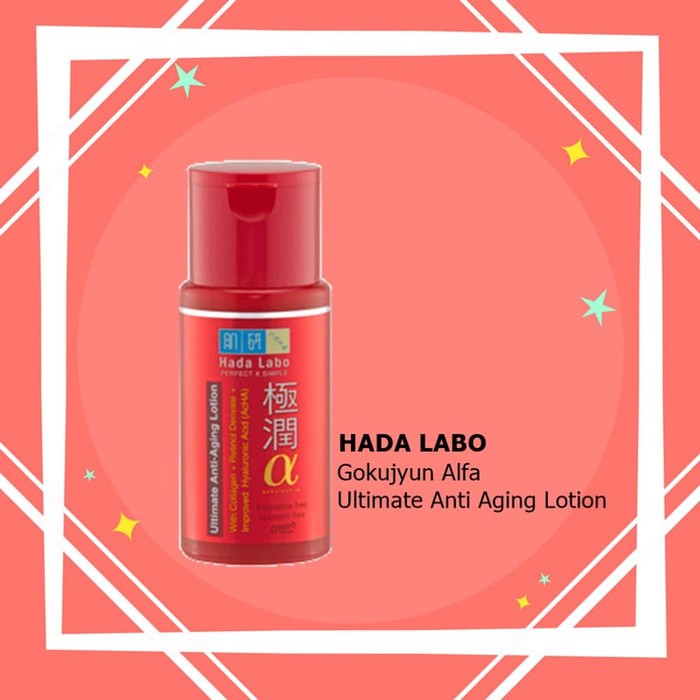 Hada Labo Gokujyun Alpha Ultimate Anti Aging Lotion