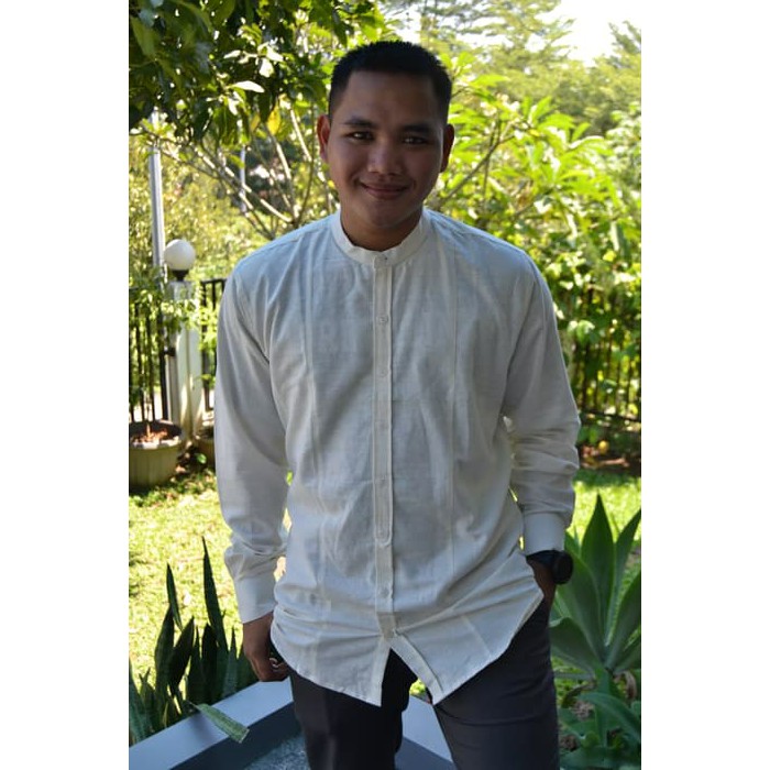 Kemeja KOKO Baju KOKO Casual IMANE Sabru Linen BW Best Quality