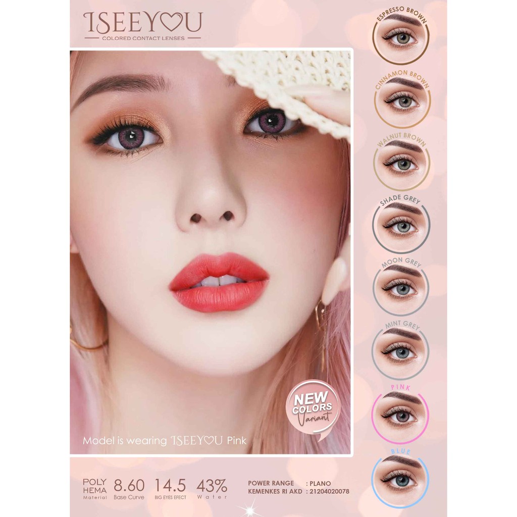 SOFTLENS I SEE YOU NORMAL - 14.5MM - PAKET UNTUK PEMULA