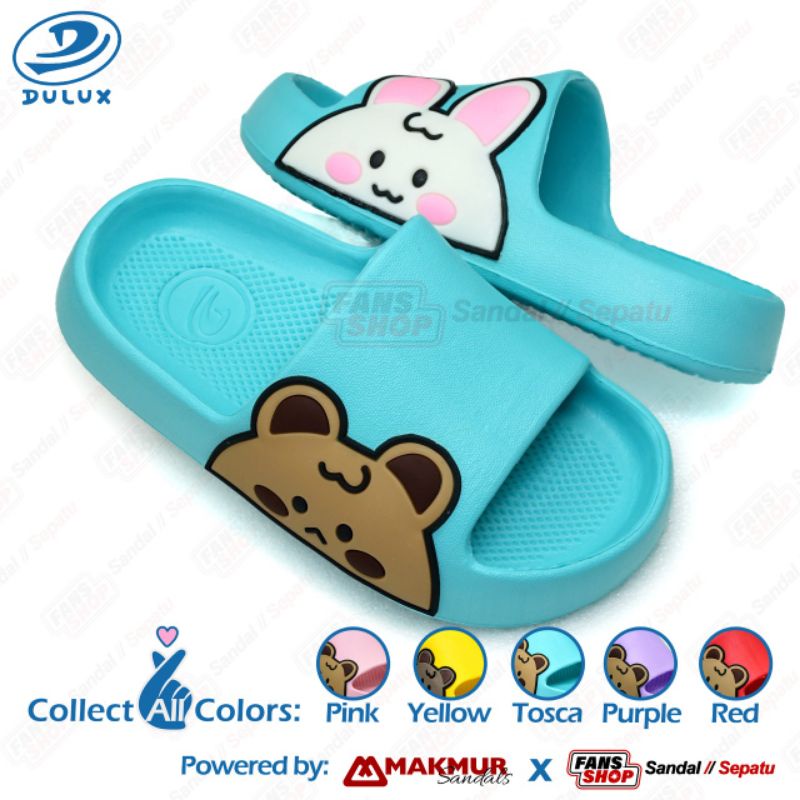 Sandal slop bunny terbaru ukuran 24-29