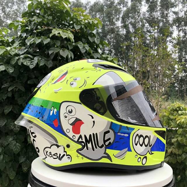 BAYAR COD Helm dql replika agv  READY
