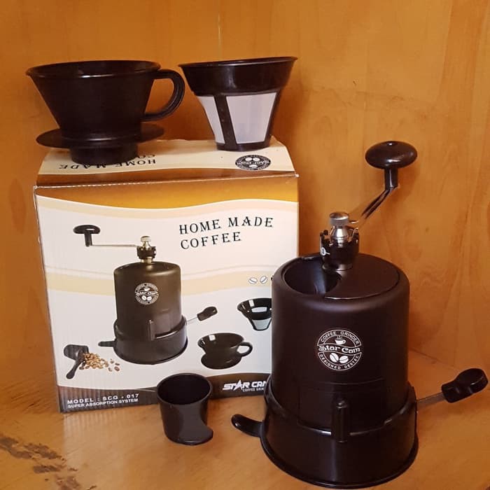 Star Cam Destec Manual Coffee Grinder - Alat Giling Biji Kopi Starcam