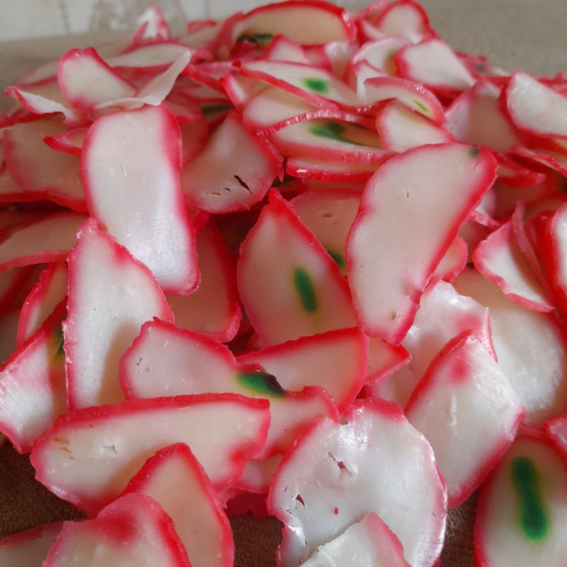 

krupuk seblak / krupuk merah bibir 250 gr