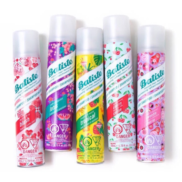 BATISTE Dry Shampoo - Shampo Kering Perawatan Pembersih Penyegar Rambut_Cerianti