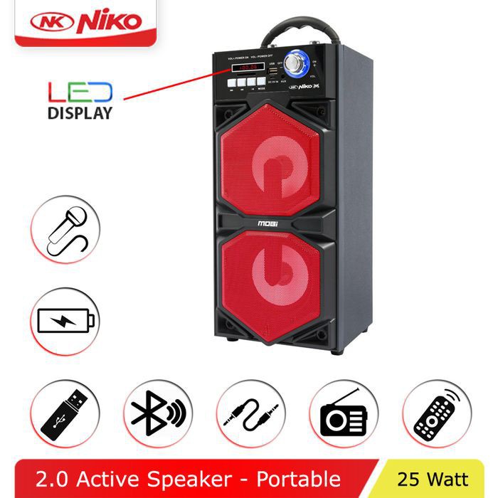 Niko speaker aktif 25 watt t