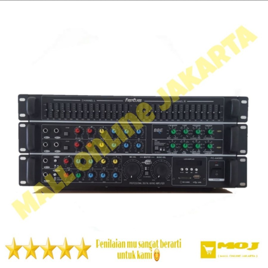 Power ampli bluetooth firstclass fc a4000 amplifier mixer Bbe procecco