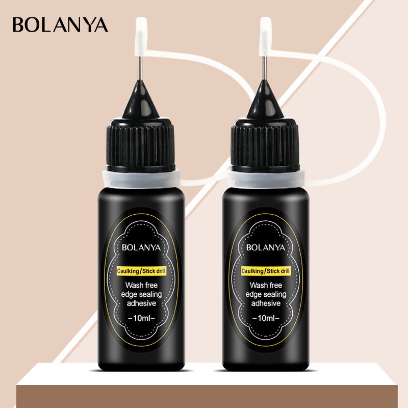 BOLANYA 10ml Lem UV Gel untuk  MELEKATKAN HIASAN NAIL ART