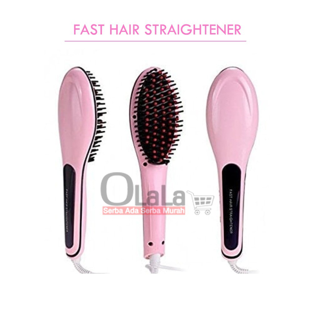 Sisir Elektrik / Magic Hair Fast Hair Straightener / sisir Catok pelurus rambut + LCD TYPE HQT 906