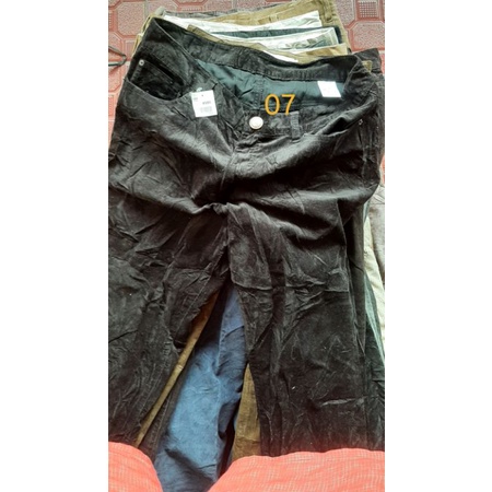 (07) SALE PAKET USAHA/BORONGAN CELANA PANJANG CORDUROY (PL)