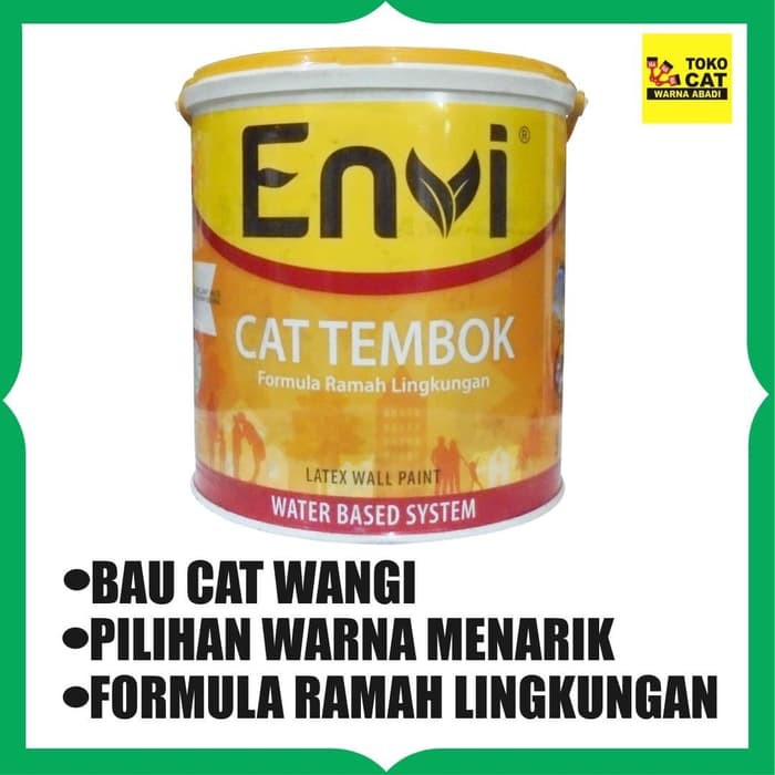  CAT  TEMBOK  ENVI  5 KG CAT  WANGI Shopee Indonesia