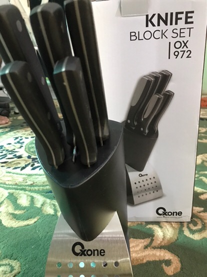 Oxone Ox-972 Pisau Dapur Knife Block Set