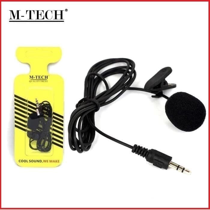 M-Tech M02 Mic Clip on microphone - Microphone Jepit