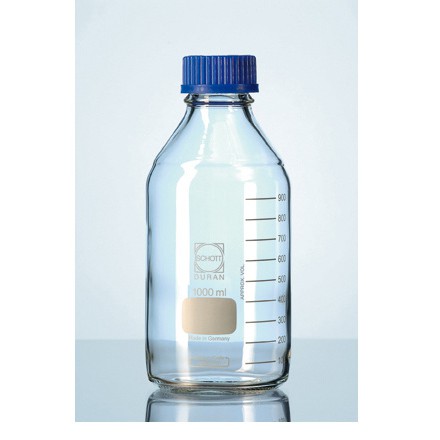 Laboratory Bottle Clear 500ml DURAN / Botol Sampel DURAN