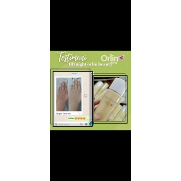 orlyn beauty night lotion