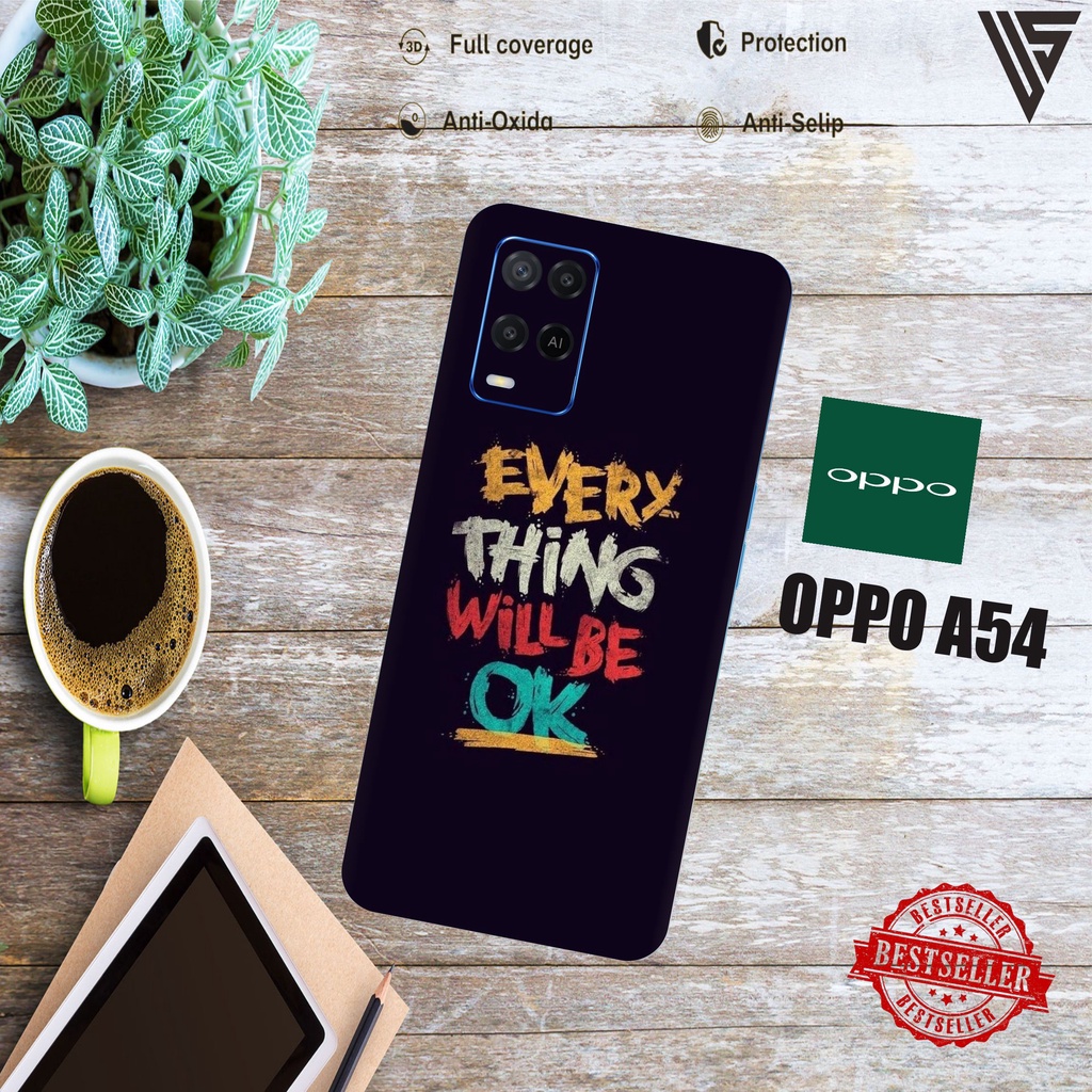 GARSKIN HANDPHONE OPPO A54 (ISI 2PCS)