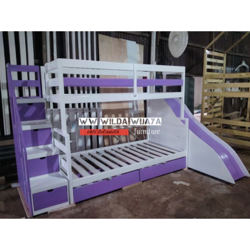 bedhouse tingkat tempat tidur tingkat anak 90x200& 100x200 tinggi 170
