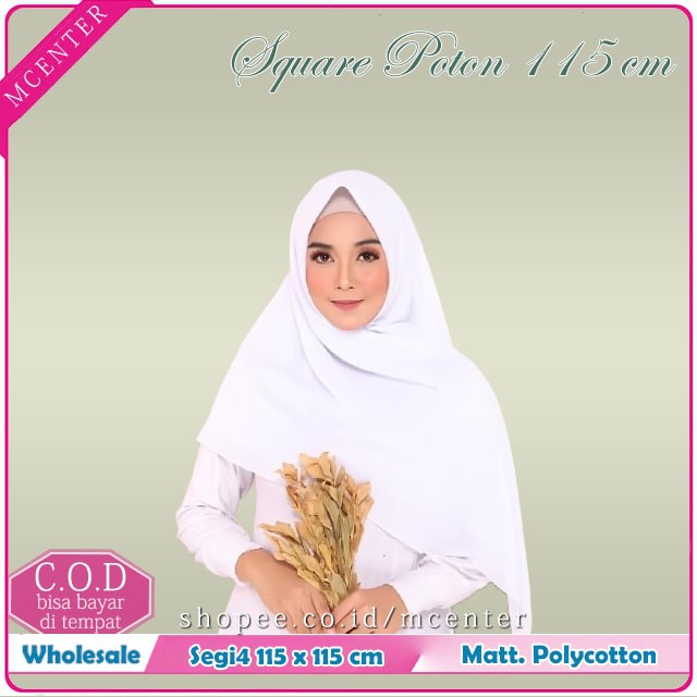 Bella Square New &quot;warna part 1&quot; || hijab segiempat Fine Chifon