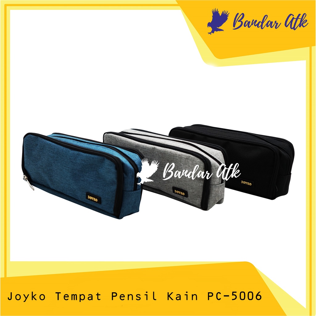 

JOYKO Tempat Pensil Kotak Pensil Pencil Case KAIN PC-5006 [1 PCS]