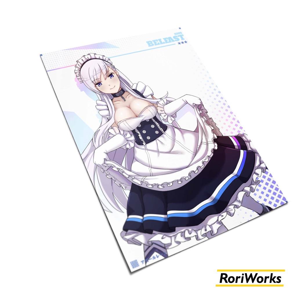 Poster Anime - Belfast Azur Lane