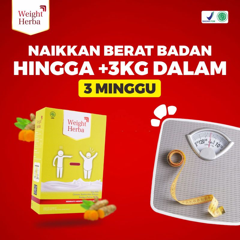 

WEIGHT HERBA SUSU PENGGEMUK BADAN