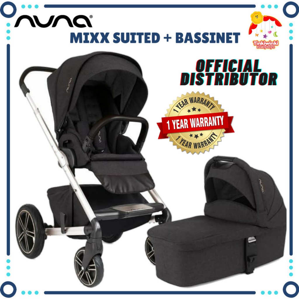 Stroller NUNA MIXX SUITED + BASSINET