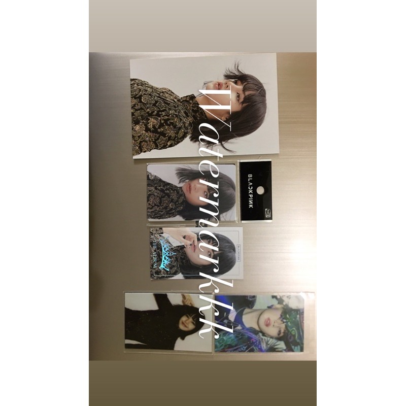 Lisa BLACKPINK Cashbee Postcard