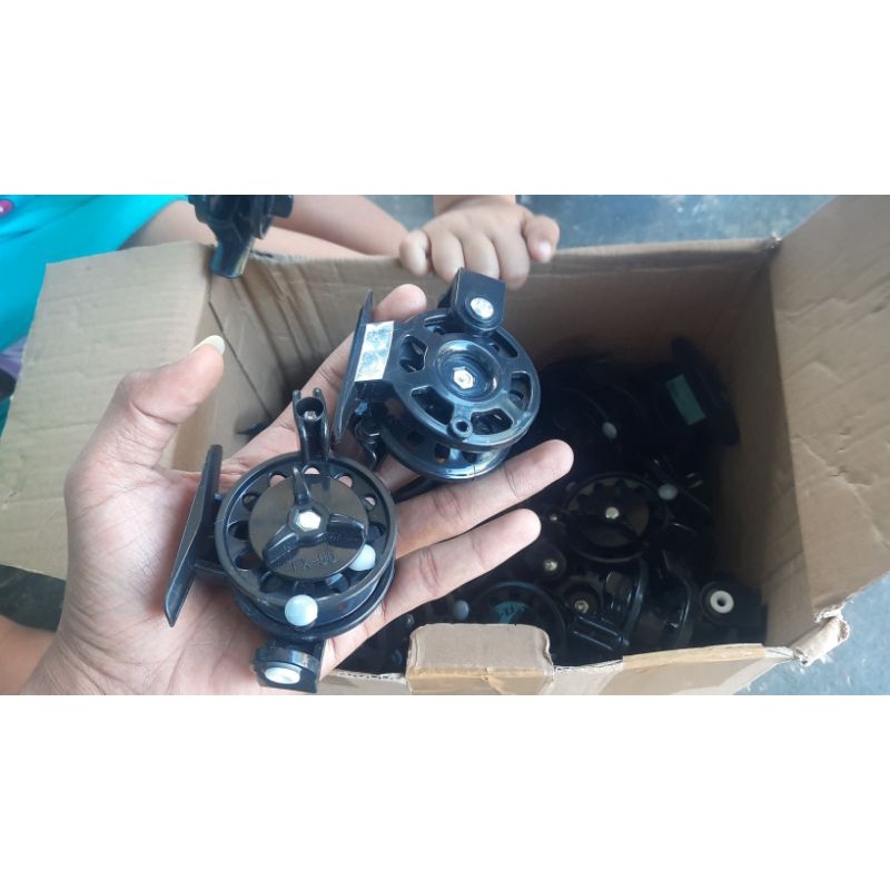 REEL TOKOS FX55 HANDLE KIRI BAHAN PLASTIK KUAT MURAH UNTUK RIIL REAL REL TEGEK