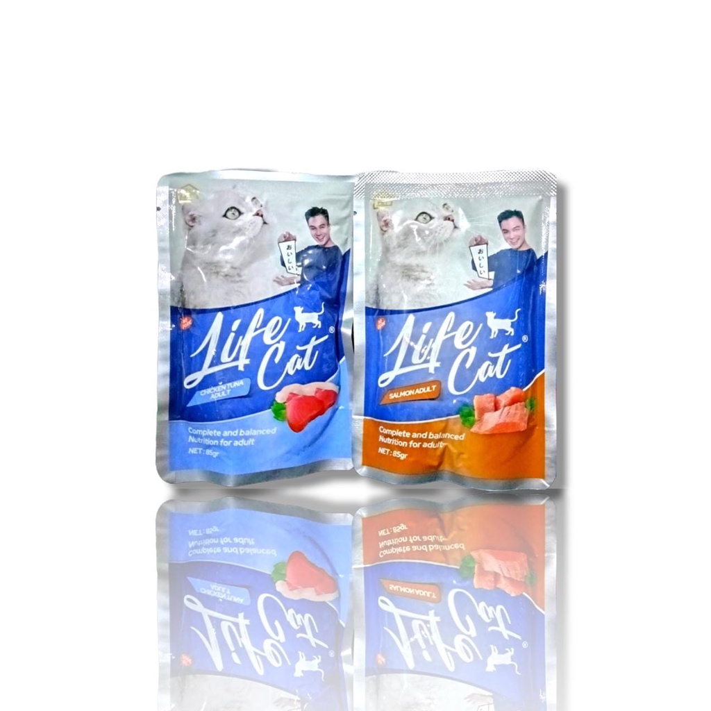 LIFE CAT POUCH 85GR ALL VARIAN - ADULT