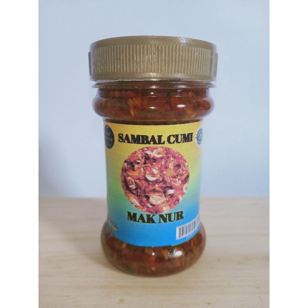 

sambal cumi/sambal murah/sambal instan 150gr