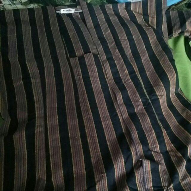 Couple Surjan Dan Kebaya Lurik Panjang