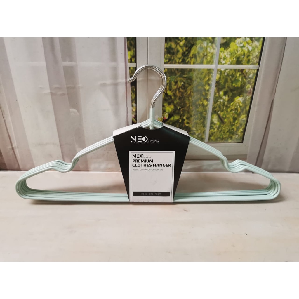 Neo Living - Hanger Dewasa Stainless Steel / Gantungan Baju Dewasa / Hanger Dewasa Premium