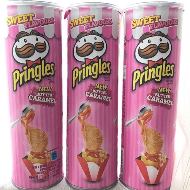 PRINGLES BUTTER CARAMEL 110g (READYSTOCK )