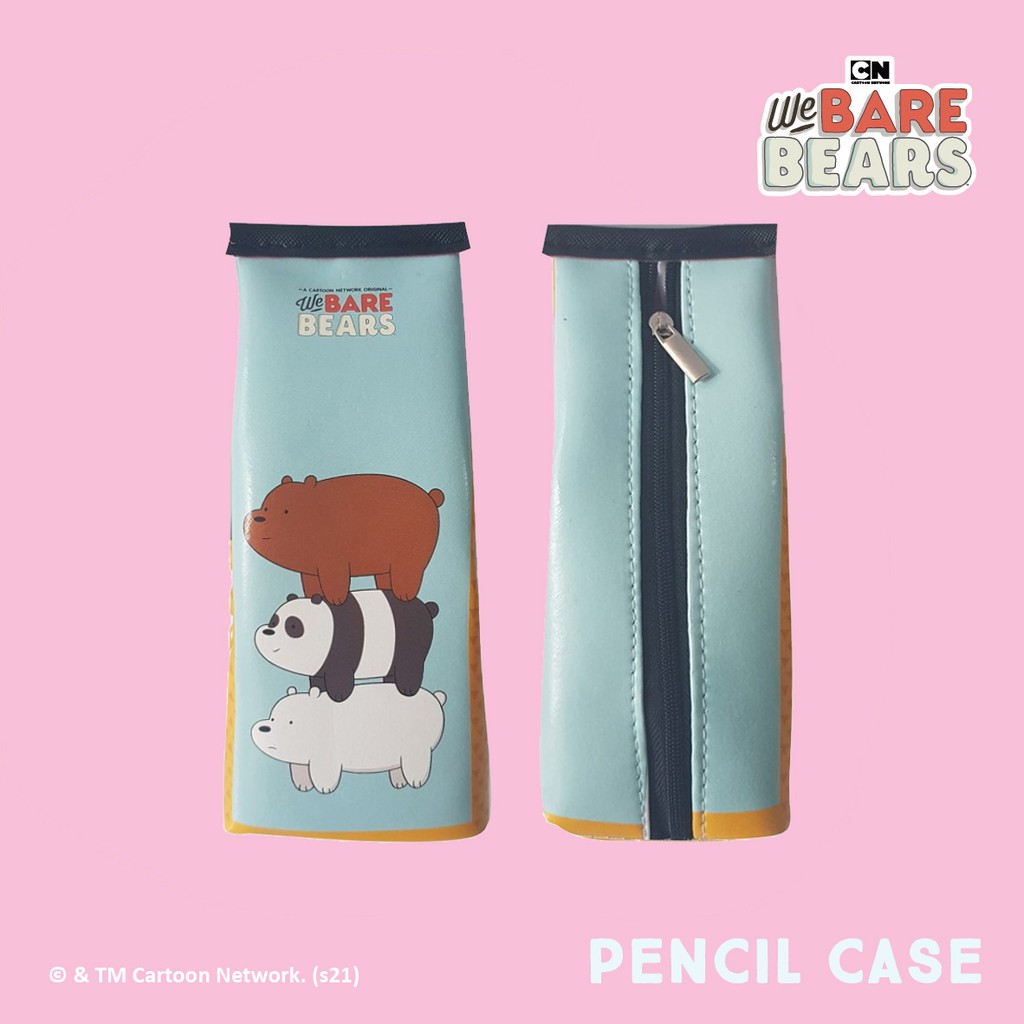 

We Bare Bears Pencil Case Milk Blue / Tempat Pensil