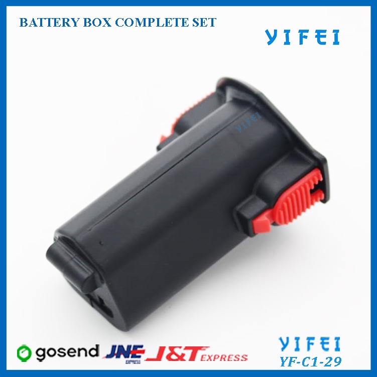 BATTERY BOX COMPLETE SET YIFEI YF-C1-29/BATERAI YJ-C1/YJ-C50