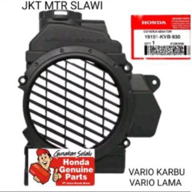 19151-KVB-930 tutup radiator vario karbu vario 110 lama ori honda ahm asli