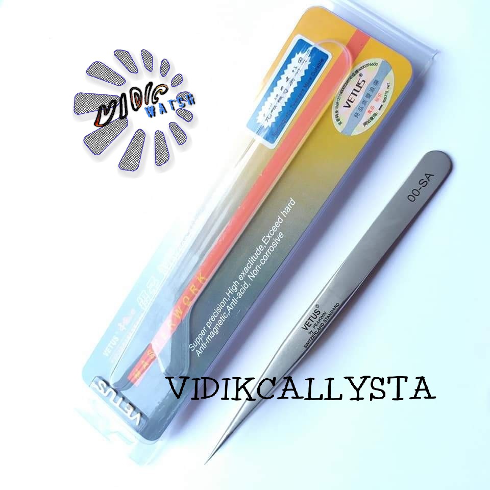 Professional pinset jam tangan 00-SA alat Servis jam tangan 135mm