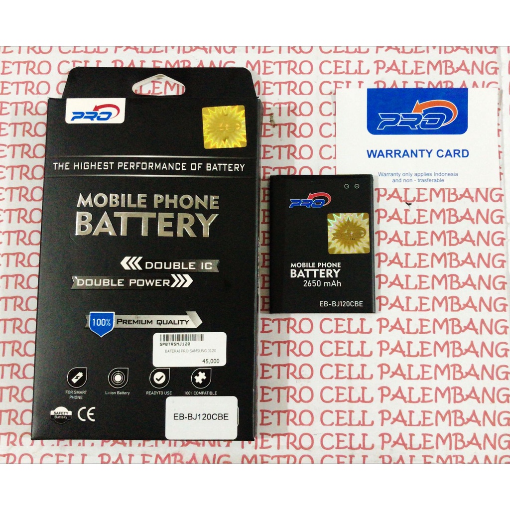 BATERAI PRO SAMSUNG J120 /EB-BJ120CBE