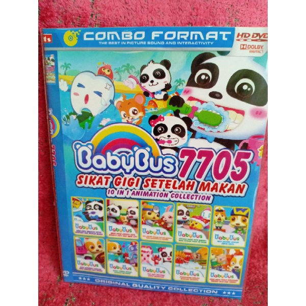 KASET FILEM DVD  BABYBUS EPISODE 7705