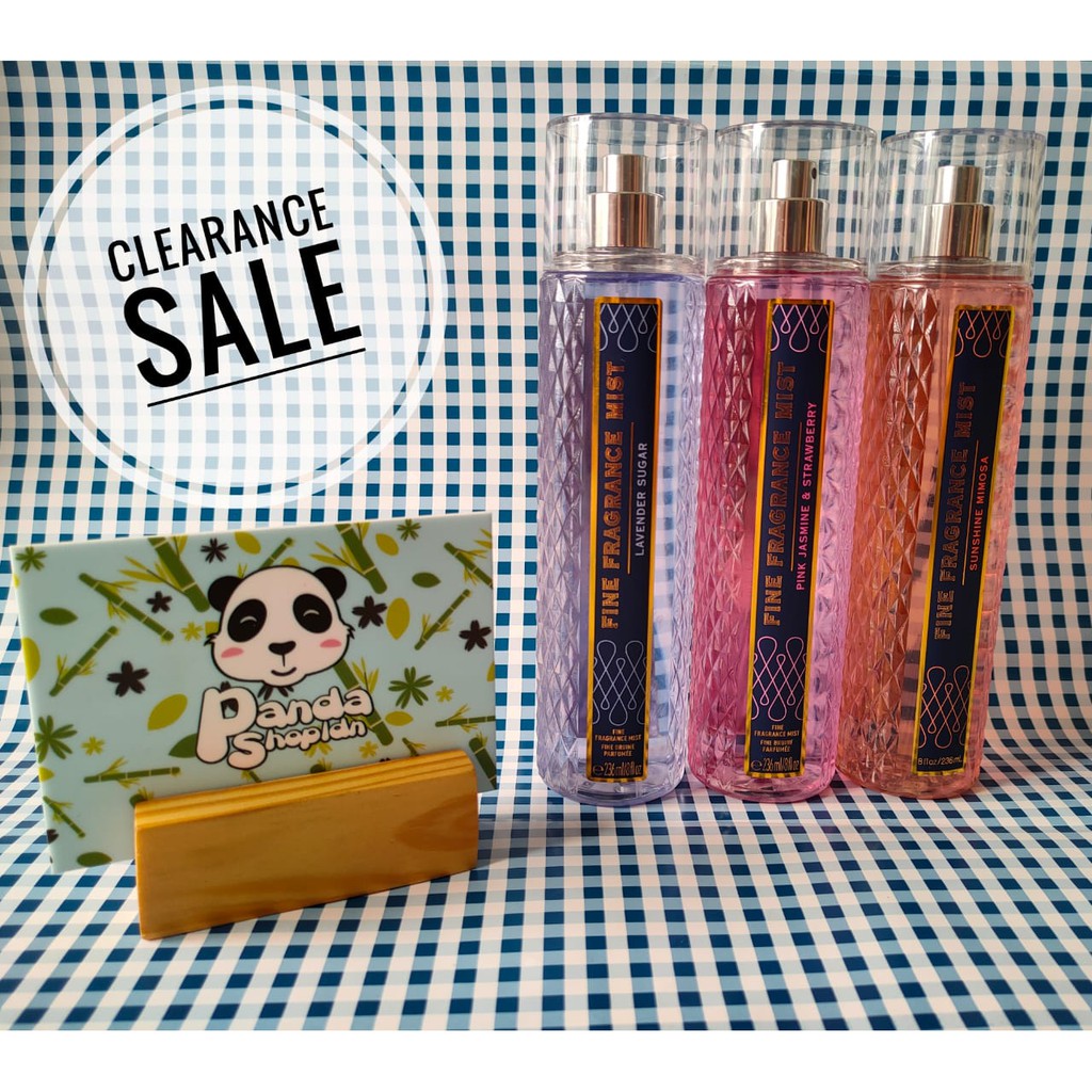 BBW FRAGRANCE MIST CLEARANCE SALE