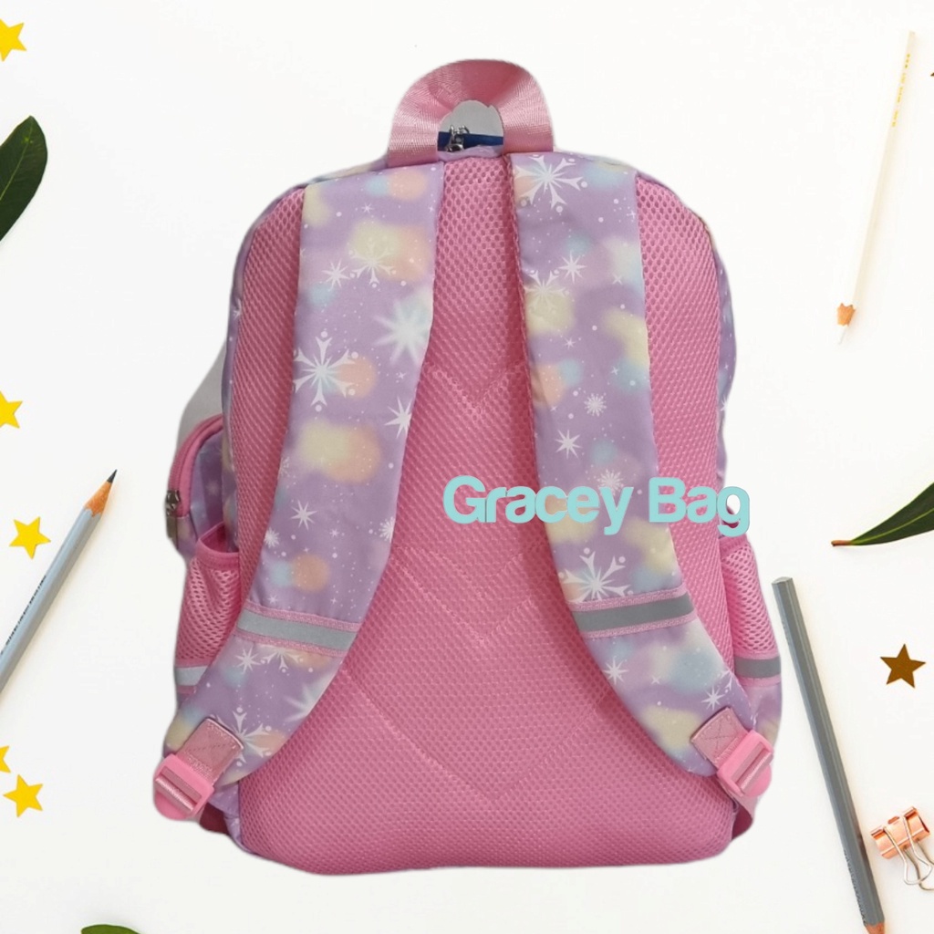 GB-9868 Tas Ransel Anak Perempuan / Tas Sekolah Frozen Impor