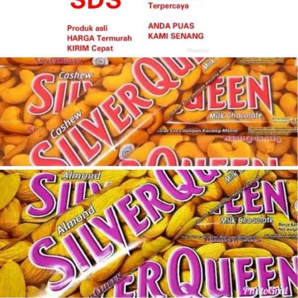 

Laris CLD60 SILVERQUEEN CASHEW / ALMOND 58G yg besar CLD