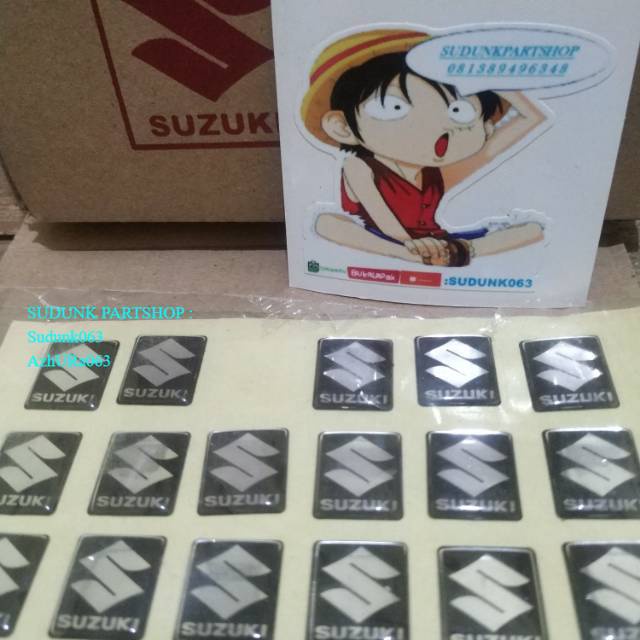 Emblem S Suzuki Satria Fu smash Shogun hayate