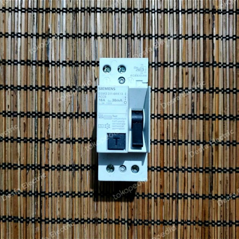 RCCB ELCB Siemens 5SM3 311-6KK13 2 Phase 16 Ampere 30 mA