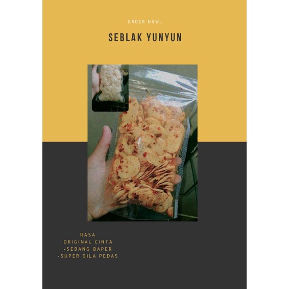 

Seblak kering Yunyun cihuy