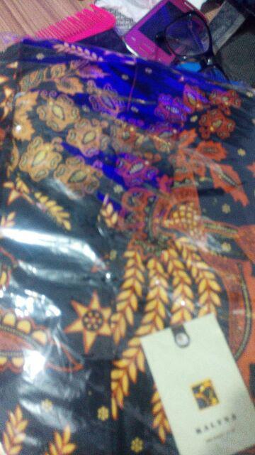 Baju Batik Couple Gamis Jumbo Murah Pasangan Modern Muslim | Klyn - 006 Cempaka