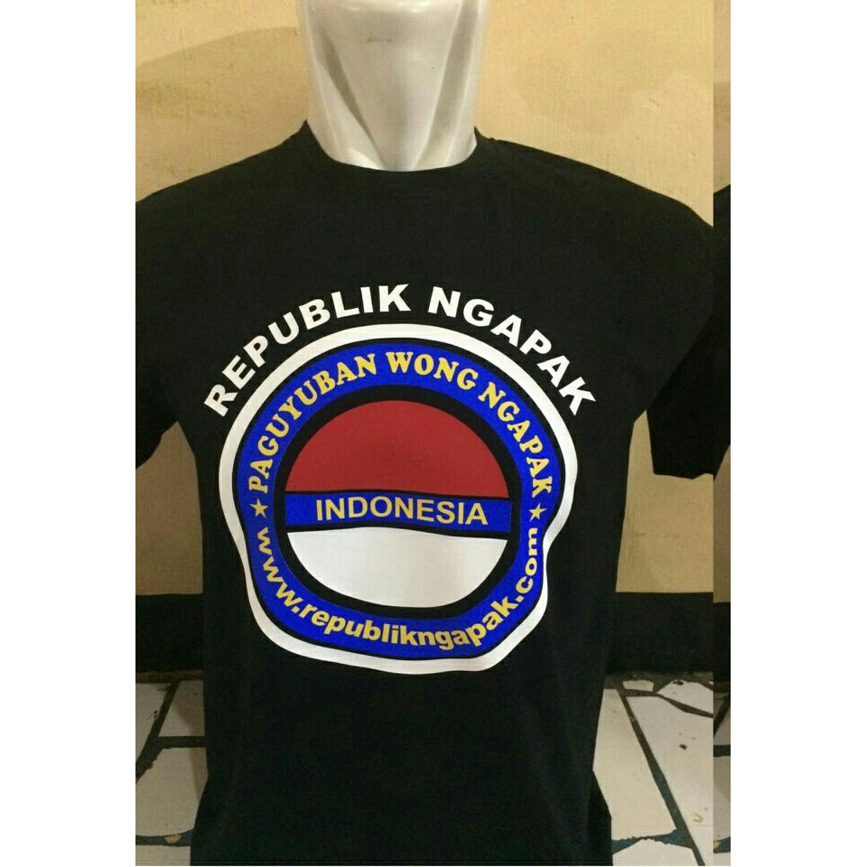 kaos baju t shirt republik ngapak