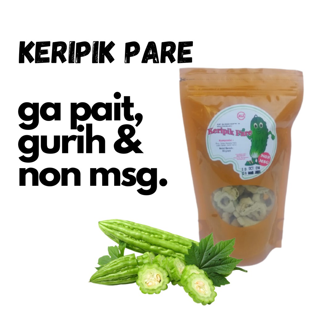 

Keripik Pare ALZ Oleh oleh Kemuning