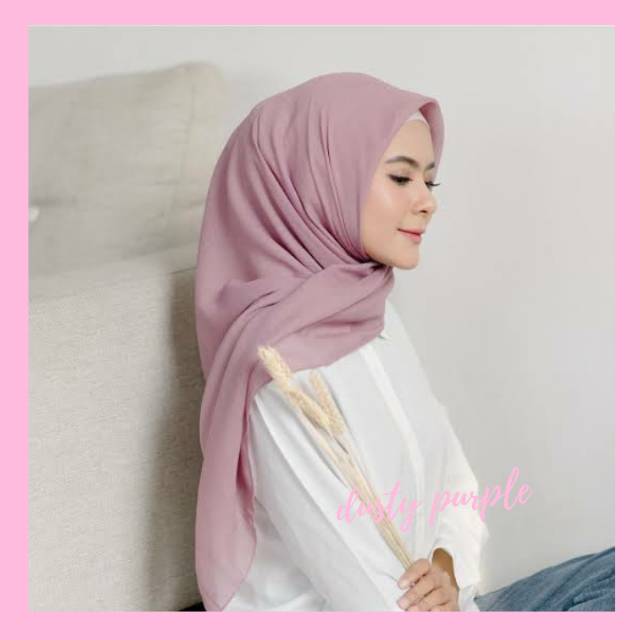 Kerudung Pink Jilbab Pasmina Pink Mood / pasmina tali sabyan